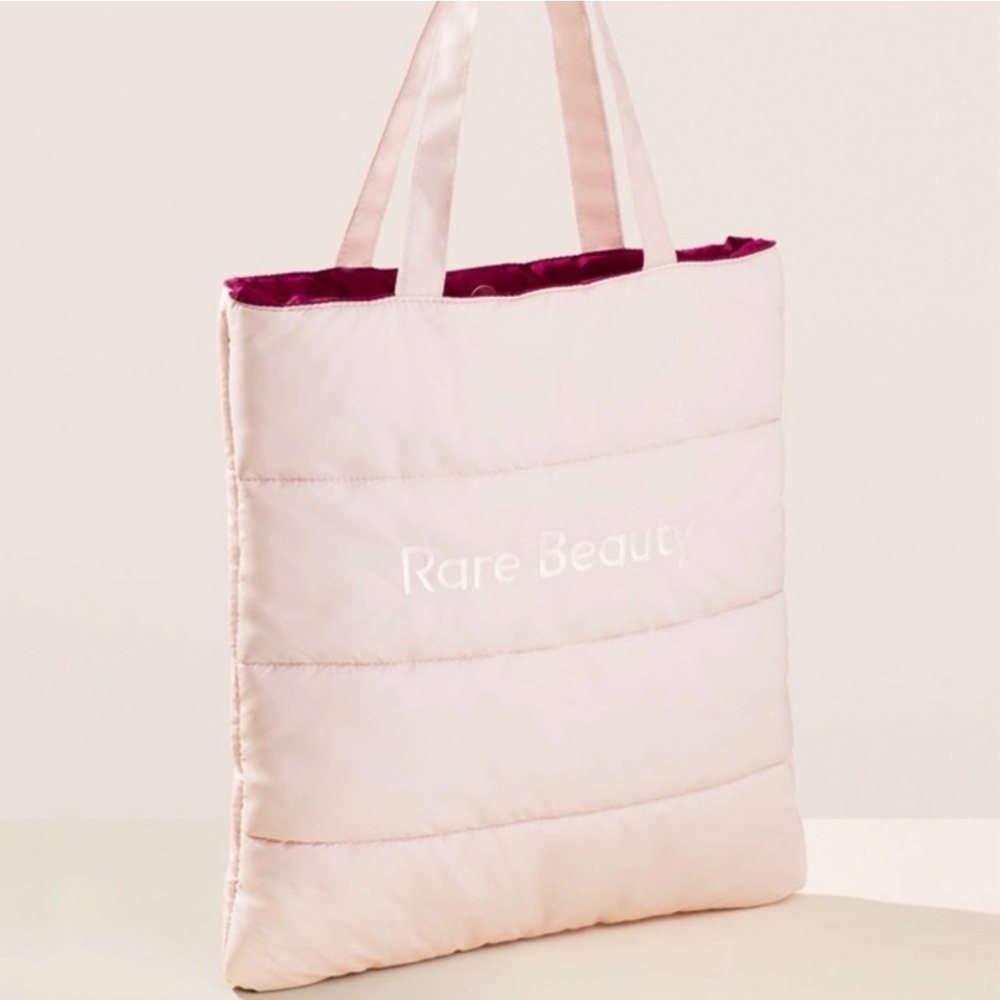 Rare Beauty Puffy Tote Bag